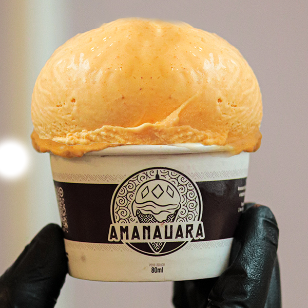 Sorvete Amanauara sabor TAPEREBÁ