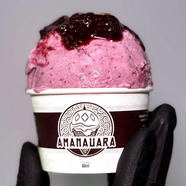Sorvete Amanauara sabor AMORA