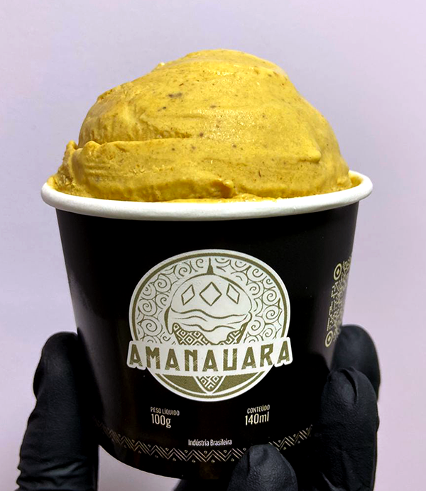 Sorvete Amanauara sabor BURITI